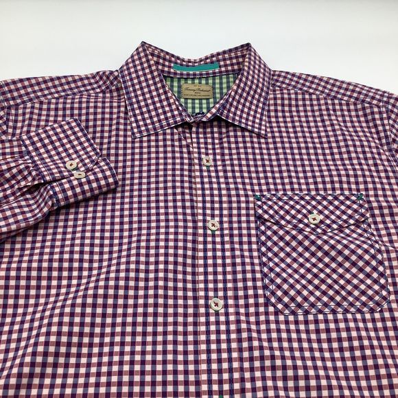 Tommy Bahama Jeans Mens Long Sleeve Button‎ Up Shirt Size Large - Picture 1 of 7